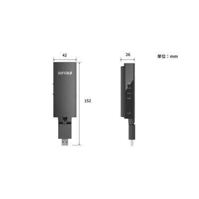 BUFFALO  WI-UG-AC866 (11ac 無線LAN子機) 