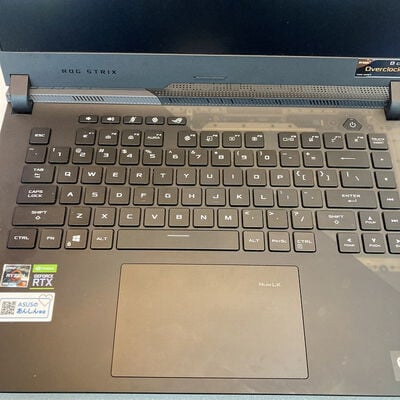 【京都店】中古  ASUS ROG Strix SCAR 15 G533QS-R9R3080EC300 (Ryzen 9 5900HX/32GB/SSD1TB+SSD1TB/なし/RTX3080 16GB/15.6/1920x1080) 3180006602 