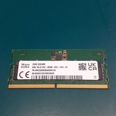【鹿児島店】中古  PC5-38400 8GB ノート用(DDR5-4800) 158768 