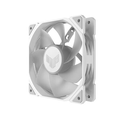 ASUS  TUF Gaming TR120 ARGB Reverse Fan - Single Pack ホワイト (TUF GAMING TR120 FAN ARGB REVERSE WHITE) 