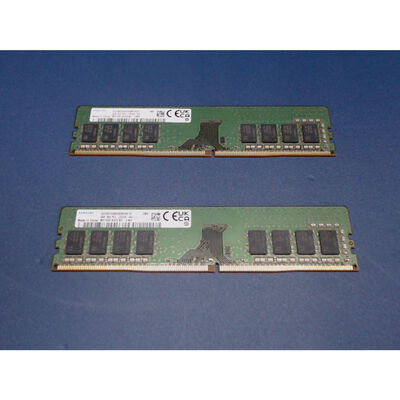 【前橋ｲﾝﾀｰｱｶﾏﾙ店】中古  8GB 2枚組(合計16GB) PC4-25600/DDR4-3200 デスクトップ用 190923 