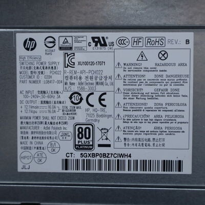 【通販センター】中古  HP EiteDesk 800 G4 SFF(Intel Core i5 8500/16GB DDR4 (PC4)/SSD1TB/DVD-ROM/オンボード/W11H64 MAR) 202157 