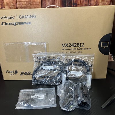 【富士青葉店】中古  Viewsonic VX2428J2-7 (23.8"W 2H1DP IPS 240Hz) 5070001413 