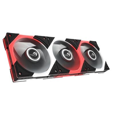 ASUS  ROG EURUX GR120 FAN ARGB REVERSE BLACK 3IN1 (120mm ブラック リバースファン 3個パック) 
