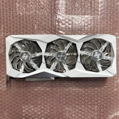 【宮崎恒久店】中古  ASRock RX7600XT SL 16GO(RX7600XT Steel Legend OC 16GB) 166369 
