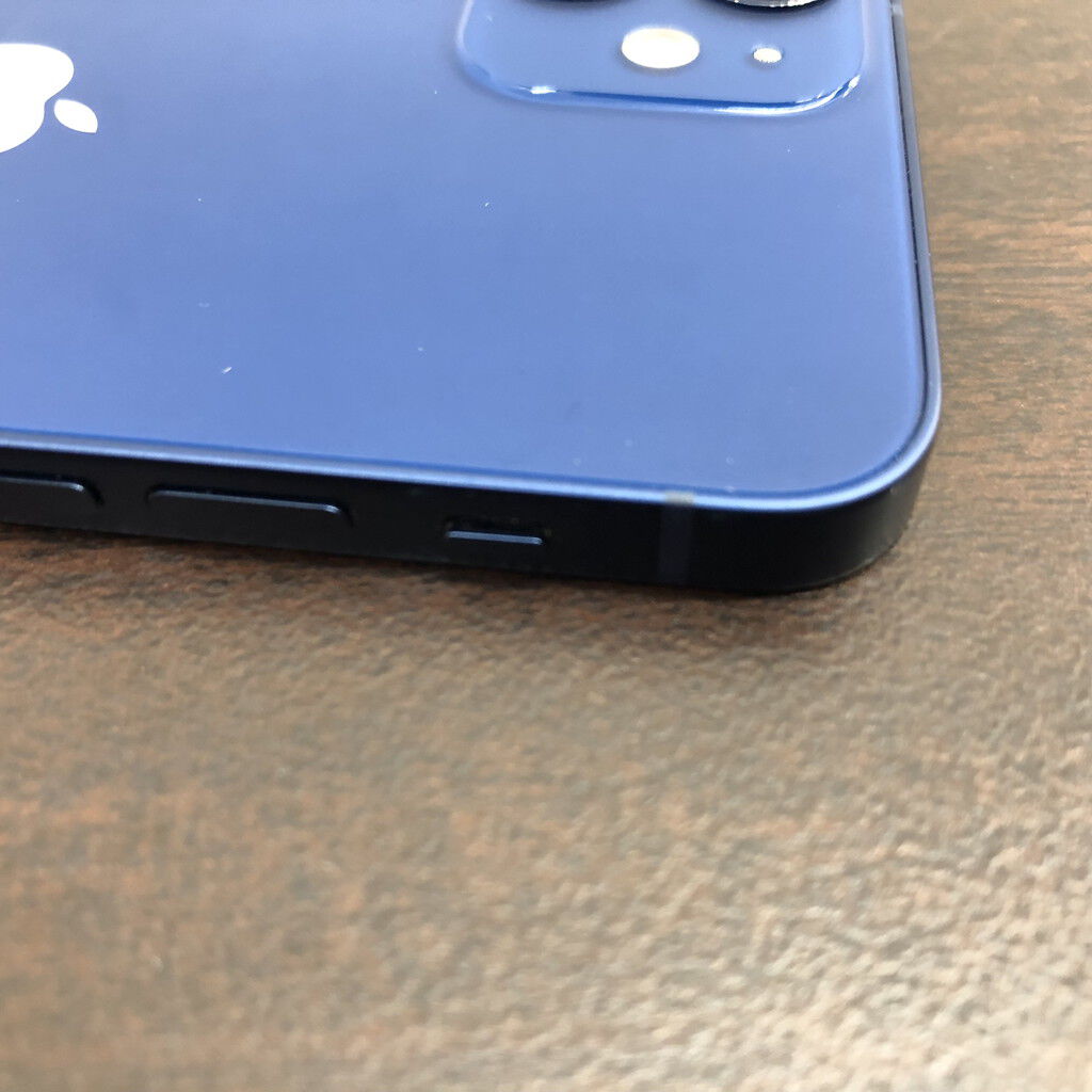 中古 Apple iPhone12 mini 5.4インチ 128GB (ブルー) 国内版SIMロック