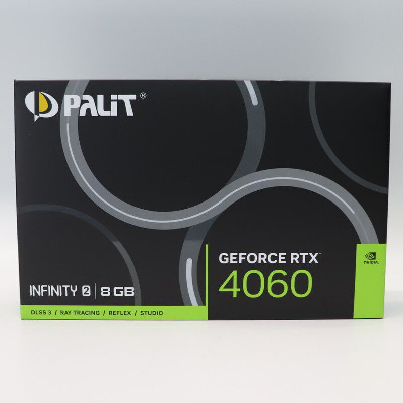 【動作品】Palit RTX4060 INFINITY2 8GB【中古】 Amazon | Palit(パリット) GeForce RTX 4060 Infinity 2 8GB