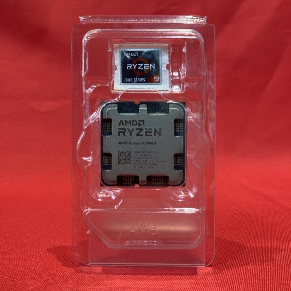 中古 AMD Ryzen 9 7900X (AM5/4.7GHz/76M/C12/T24/170W 152462