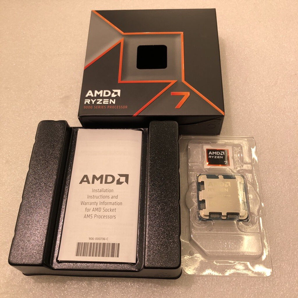 中古 AMD Ryzen 7 9700X (AM5/3.8GHz/40M/C8/T16/65W) 169022 （329238