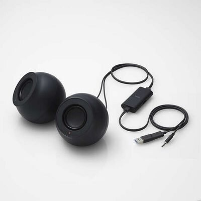 エレコム  SP-P10CUBK (パソコン用2.0chスピーカー Stina) 