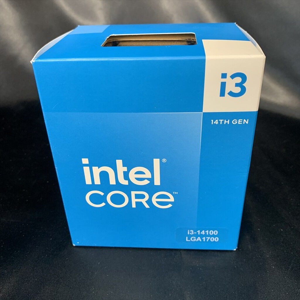 中古 INTEL Core i3 14100 (1700/3.5G/12M/C4/T8) 162955 （374688