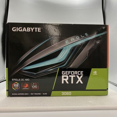 【新潟店】中古  【LHR版】GIGABYTE GV-N3060EAGLE OC-12GD R2.0 (RTX3060 12GB LHR) 175506 
