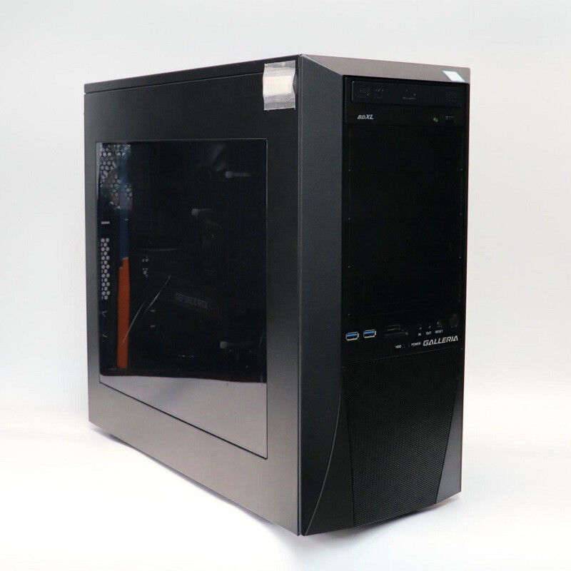 【中古】 Parsec 中古 GALLERIA ZZ(i9 9900K/32GB/SSD500GB/HDD3TB/BD-RE