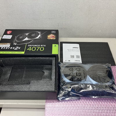 【町田店】中古  MSI GeForce RTX 4070 VENTUS 2X 12G OC (RTX4070 12GB) 157129 