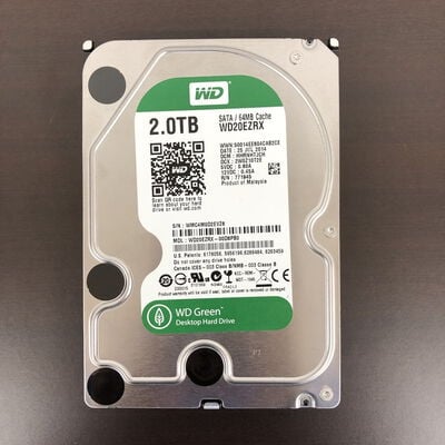 【長野稲里店】中古  W.D WD20EZRX（SATA3 2TB 5400rpm 256MB） 5110000812 
