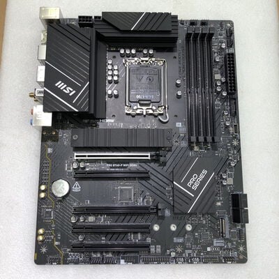 【甲府飯田店】中古  MSI PRO B760-P WIFI DDR4/TW (B760 1700 ATX DDR4) 167318 