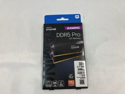 【仙台店】中古  Crucial CP2K16G64C32U5B (DDR5 PC5-51200 16GB 2枚組) 3240011634 