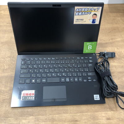 【宮崎恒久店】中古  VAIO VJPK13C12N (INTEL Core i5 1035G1 1.0GHz/16GB/SSD256GB/-/オンボード/14/1920x1080/Wi-Fi/WEBCAM/W11H64) 178518 