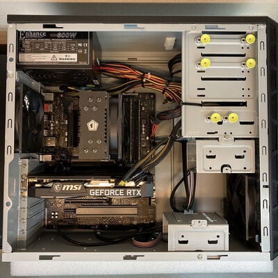 【京都店】中古  FRONTIER BTOパソコン (Core i7 12700F/16GB/SSD1TB/なし/RTX3060Ti 8GB/W11H) 3180005838 