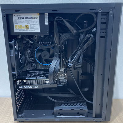 【福井日之出店】中古  自作PC(i7 13700F/16GB/SSD1TB/RTX4060/OSなし) 5200000392 