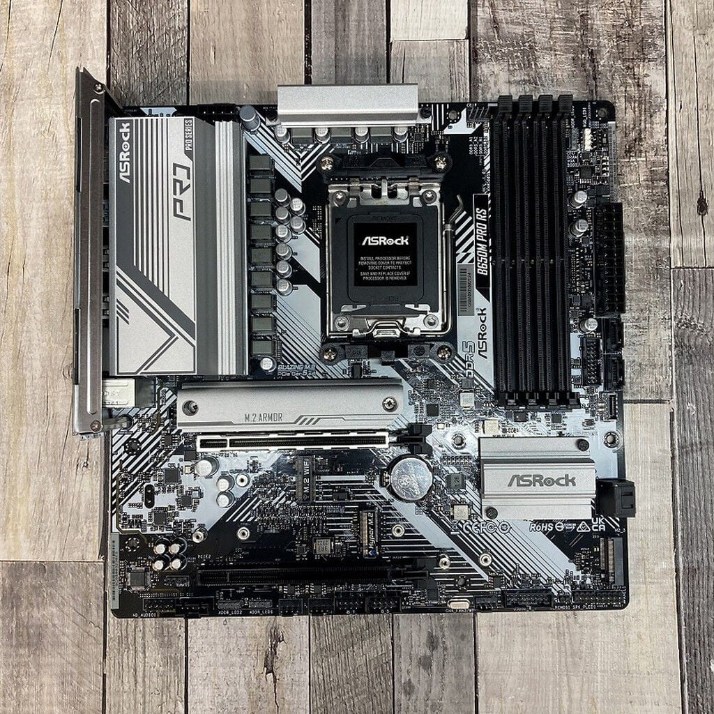 中古 ASRock B650M Pro RS (B650 AM5 mATX DDR5) 3320005195 （343488