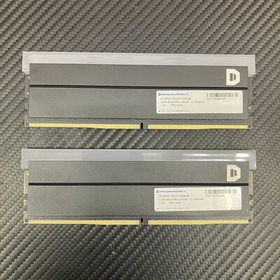 【富士青葉店】中古  ﾄﾞｽﾊﾟﾗｾﾚｸﾄ D5D6000-16G2A1-RGB-BK(DDR5-6000 16GBx2 5070001832 