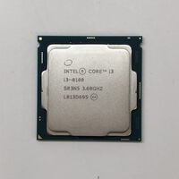 中古  INTEL Core i3 8100 (1151/3.60GHz/6M/C4/T4) 136202 