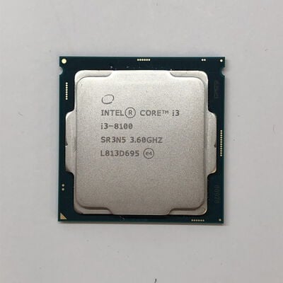 【津ラッツ店】中古  INTEL Core i3 8100 (1151/3.60GHz/6M/C4/T4) 136202 