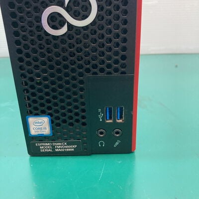 【浦添城間店(沖縄)】中古  FUJITSU ESPRIMO D588/CX(i5 9400/16GB/HDD500GB/W11P) 4780001132 