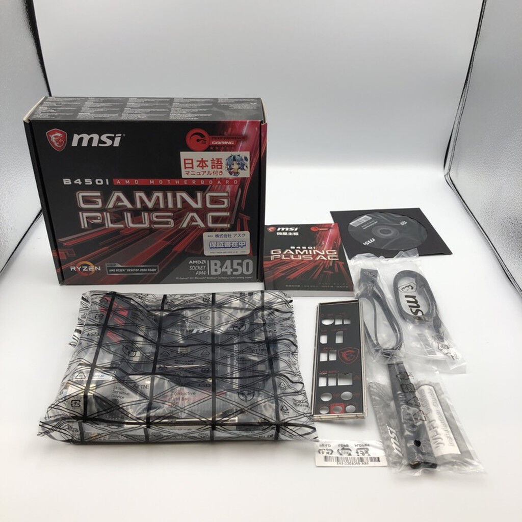 中古 MSI B450I GAMING PLUS AC (B450 AM4 mITX DDR4) 137902 （367918
