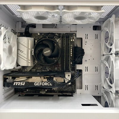 【熊本浜線店】中古  mouse NEXTGEAR(Ryzen 5 4500/16GB/SSD512GB/RTX4060/WLAN/W11H) 5370001141 
