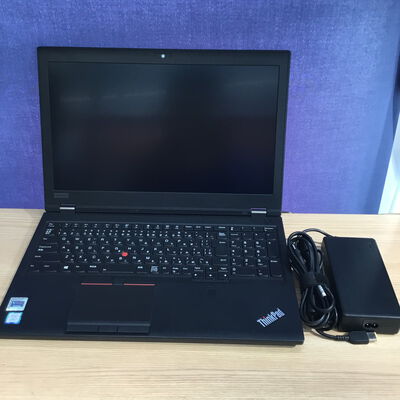 【松山環状枝松店】中古  Lenovo ThinkPad P52　20MAS12700 (Core i7 8750H/16GB/SSD512GB/-/NVIDIA Quadro P1000 4GB/15.6ｲﾝﾁ/1920x1080/Wi-Fi/WEBCAM/W11H64) 176658 