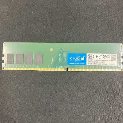 【大宮店】中古  PC4-25600 16GB デスクトップ用(DDR4-3200) 140728 