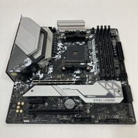 中古  ASRock B550M Steel Legend (B550 AM4 mATX DDR4) 142939 