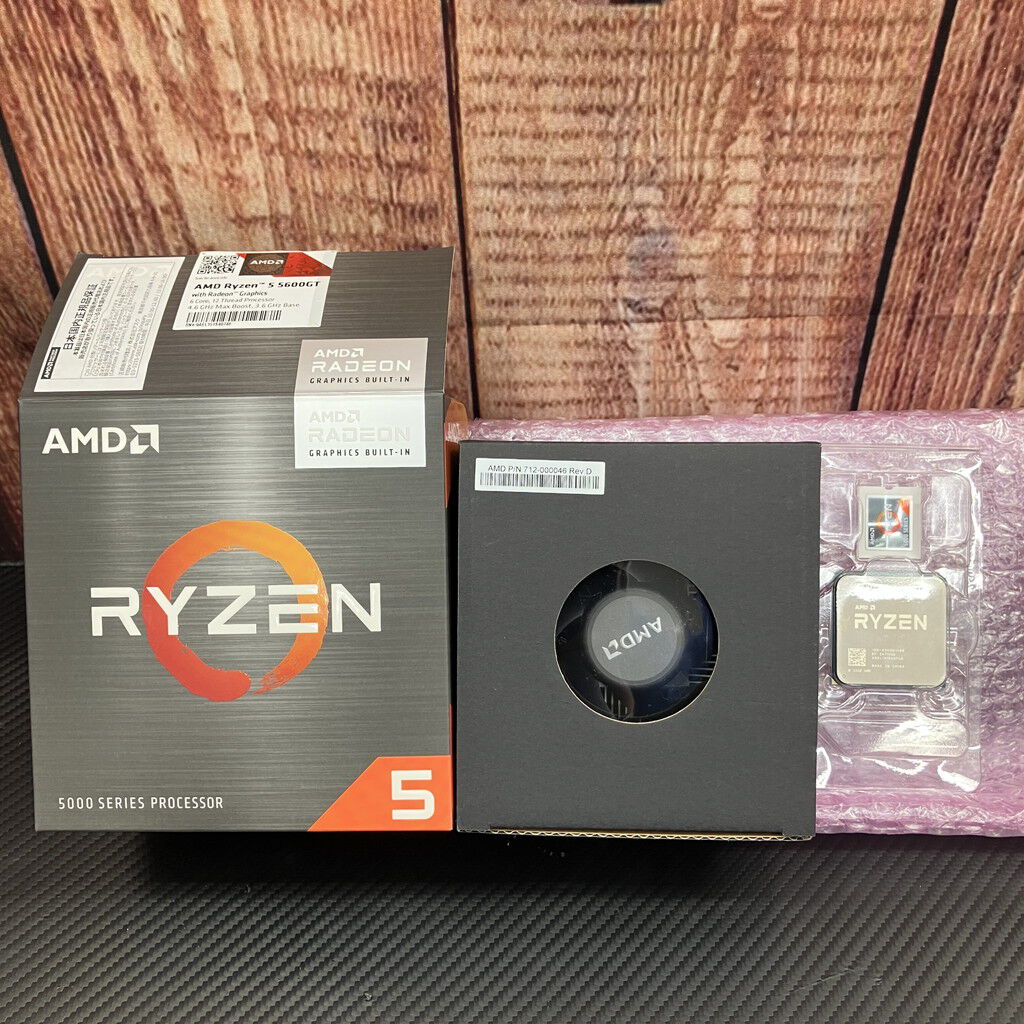 中古 AMD Ryzen 5 5600GT (AM4/3.6GHz/19M/C6/T12/65W) 166588