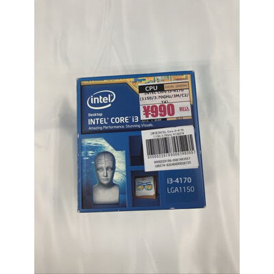【仙台店】中古  INTEL Core i3-4170 (1150/3.70GHz/3M/C2/T4) 128374 