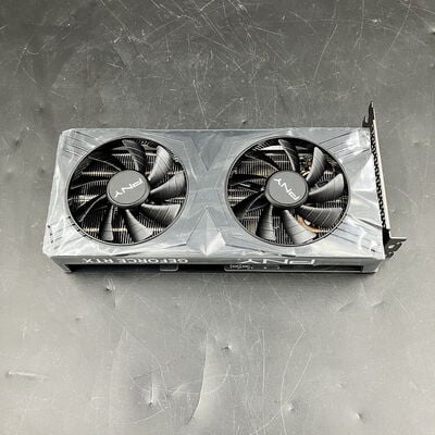 【大須店】中古  PNY GeForce RTX 4070 SUPER 12GB VERTO OC デュアルファン VCG4070S12DFXPB1-O（RTX4070SUPER 12GB） 3480038785 