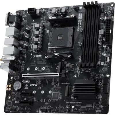 MSI  PRO B550M-P WIFI6E (B550 AM4 MicroATX) 