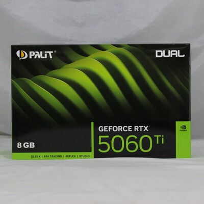 【通販センター】中古  Palit NE7506T019P1-GB2062D(RTX5060Ti Dual 8G) 178252 