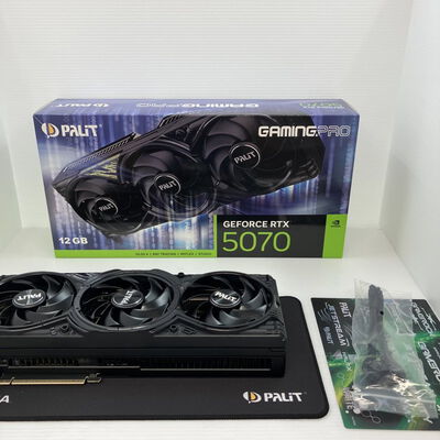 【秋葉原本店】中古  Palit NE75070019K9-GB2050A (RTX5070 GamingPro) 192383 