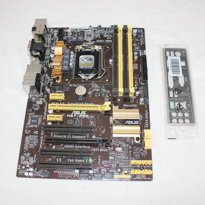 【通販センター】中古  ASUS H87-PRO (H87 1150 ATX DDR3) 122292 