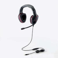 エレコム  HS-G50BK (ゲーミングヘッドセット ブラック) 