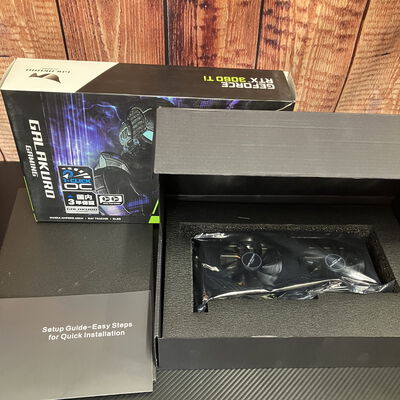 【富士青葉店】中古  玄人志向 GG-RTX3060Ti-E8GB/DF/LHR（RTX3060Ti 8GB） 3480037334 