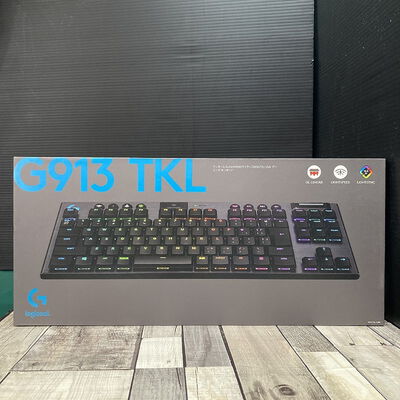 【広島店】中古  ﾛｼﾞｸｰﾙ G913-TKL-LNBK (無線 RGB ｹﾞｰﾐﾝｸﾞｷｰﾎﾞｰﾄﾞ) 183184 