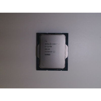 【前橋ｲﾝﾀｰｱｶﾏﾙ店】中古  INTEL Core i7 12700  (1700/2.1G/25M/C12/T20) 148610 