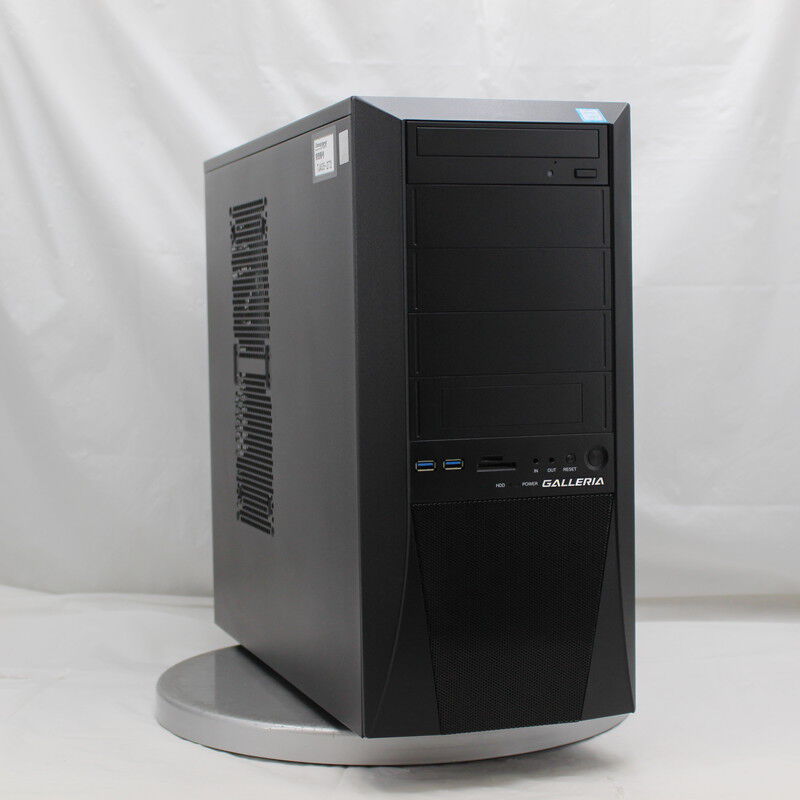 中古 THIRDWAVE GALLERIA KT(Intel Core i7 9700K/16GB DDR4 (PC4