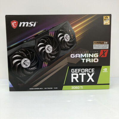 【徳島住吉店】中古  MSI GeForce RTX 3060 Ti GAMING X TRIO (RTX3060Ti 8GB) 144192 