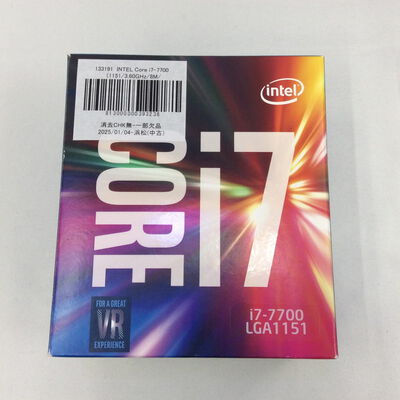 【浜松店】中古  INTEL Core i7-7700 (1151/3.60GHz/8M/C4/T8) 133191 