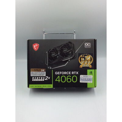 【座間相武台】中古  MSI GeForce RTX 4060 VENTUS 2X BLACK 8G OC（RTX4060 8GB） 3480037881 