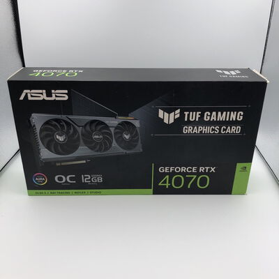 【甲府飯田店】中古  ASUS TUF-RTX4070-O12G-GAMING (RTX4070 12GB) 157130 